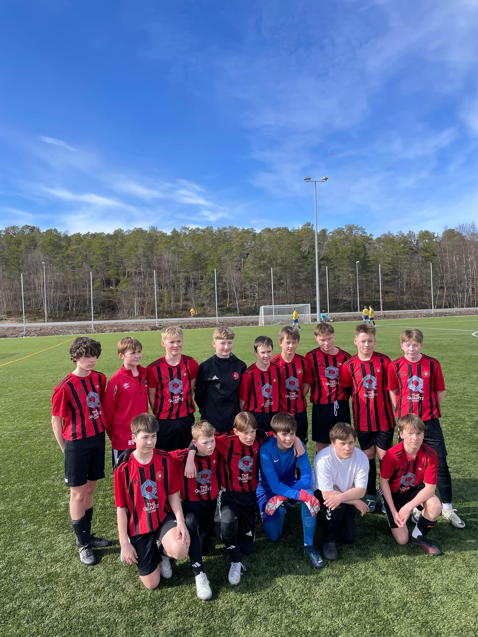 G15-laget til Drag Idrettslag